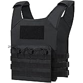 KUIEDIS Kids Tactical Vest,Adjustable Training Protective Outdoor Vest,Suitable for Airsoft Paintball Game Equipment