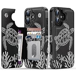Goodon for iPhone 16 Plus Case Wallet - Flip Folio