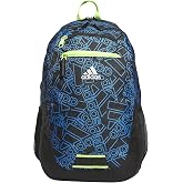 adidas Foundation School Backpack 38L | Padded 16-In. Laptop Sleeve, Multiple Organizer Pockets, Water-Bottle Pockets, Wipe-Clean Lining, School Gym &amp; Travel Ready