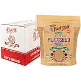 Bob's Red Mill Organic Golden Flaxseed Meal, 32oz (4 Pack)
