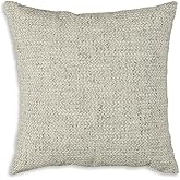 Signature Design by Ashley Erline Woven Accent Pillow, 20" x 20", Cement Gray