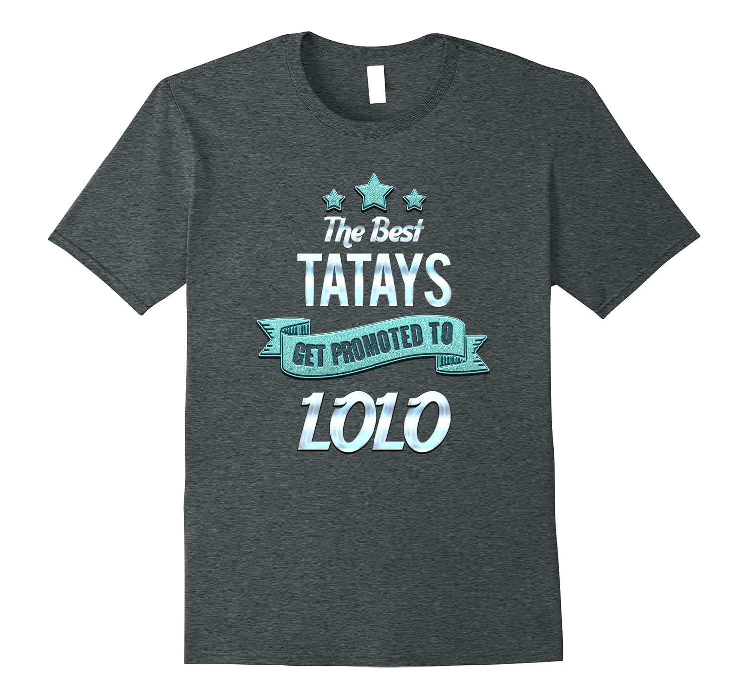 Mens Best Tatays Get Promoted to Lolo! Filipino Grandpa T-Shirt-anz