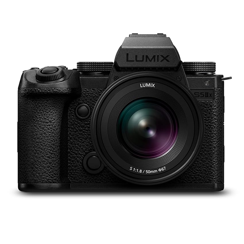 Panasonic LUMIX DC-S5M2XCE Fotocamera Mirrorless Full Frame con Obiettivo LUMIX S 50mm F1.8