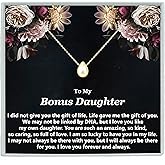 Bonus Daughter Pearl Necklace Step Daughter In Law Gift