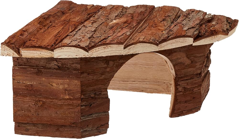 Croci Wood Corner House for Rodents 42 x 15 x 30 cm