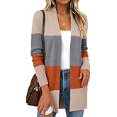 Zeagoo Cardigan Sweaters for Women Open Front Cardigans Long Sleeve Sweater | Zeagoo Cardigan Sweaters for Women Lightweight Open Front Cardigans Long Sleeve Sweater 2026 Fashion Clothing