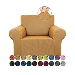 KEKUOU Stretch Single Sofa Slipcover 1 Piece Couch