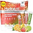 Hydralyte Low Sugar Rapid Rehydration - Lightly Sparkling Electrolyte Powder Packets, 8 oz Serve | Variety Hydration Packets | Hydration for Heat, Travel, Exercise and Bachelorette Parties (30 Count)