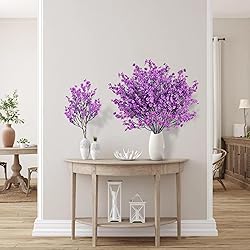 Sggvecsy 15 Pcs Babys Breath Artificial Flowers