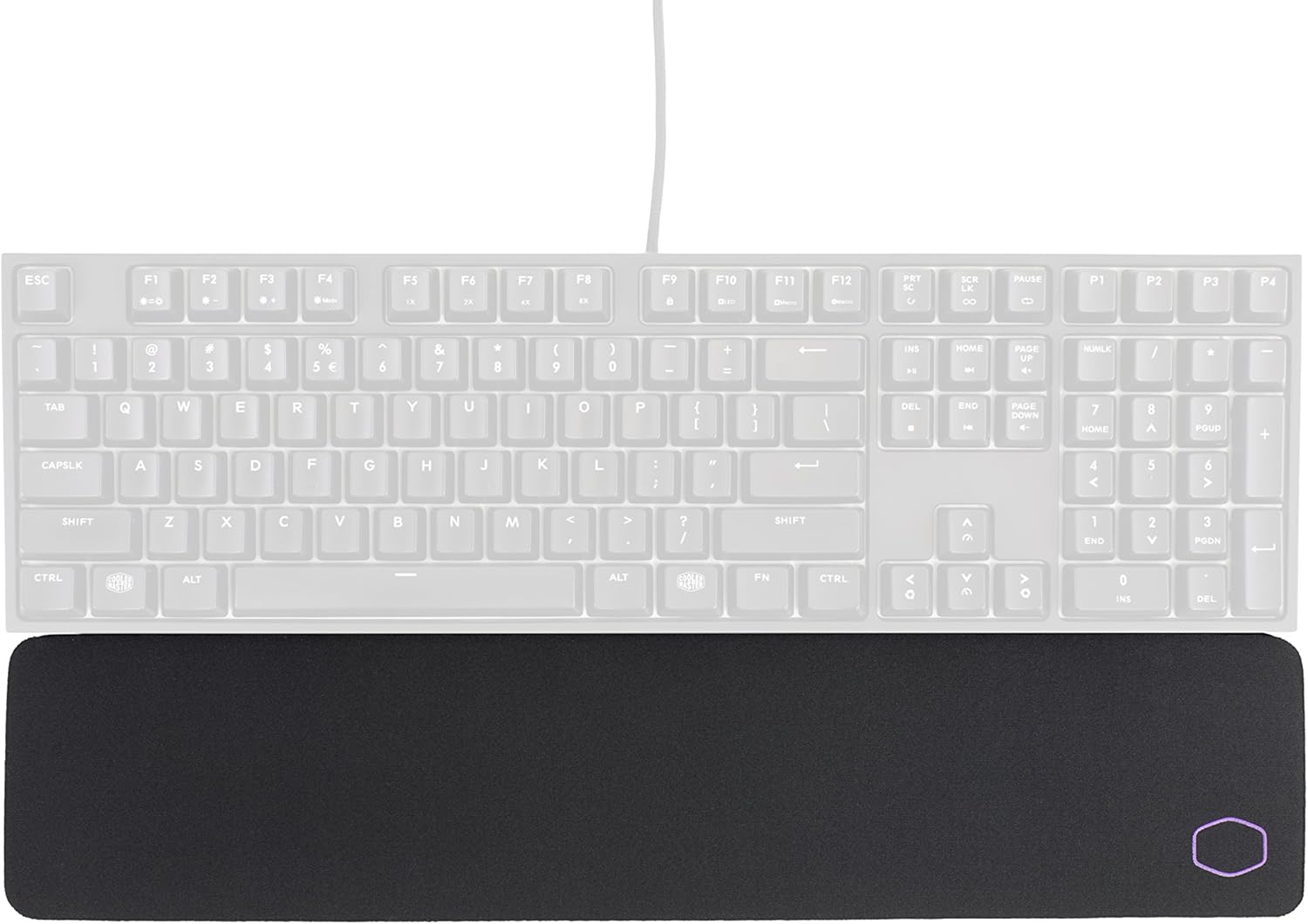 Cooler Master MasterAccessory Large Wrist Rest with Low-Friction Surface, Anti-Slip Base, and Water-Resistant Coating: Computers & Accessories