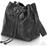 Womens Hobo Tote Bag Leather Shoulder Bag for Women Bucket Bag Hobo Handbag Fit for Dating, Working, Shopping