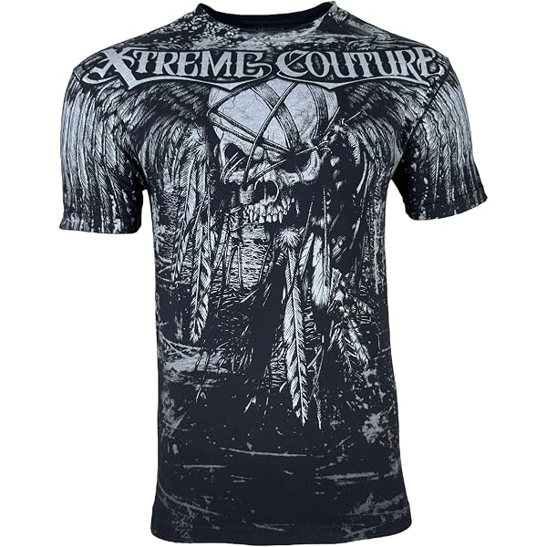 Xtreme Couture By Affliction Men's T-Shirt - Sinestro Graphic Tee, Premium Cotton, Bold Print - View #3