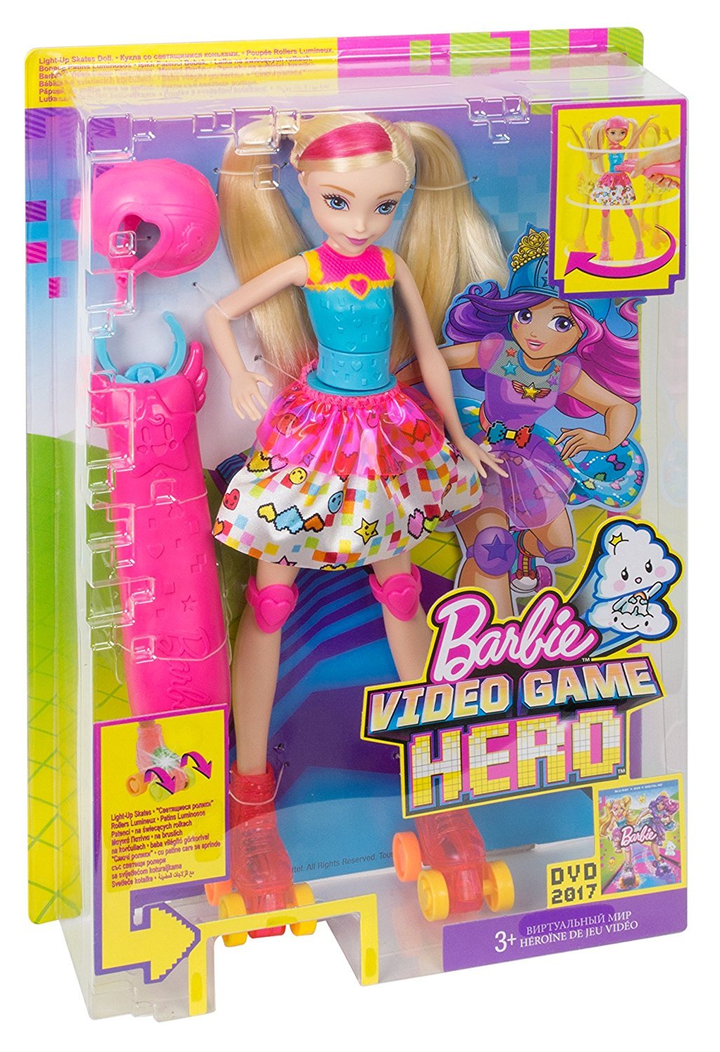 barbie roller skates doll
