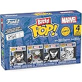 Funko Pop! Bitty: Spider-Man - Venom, Anti-Venom, She-Venom, and Mystery Chase Figure - 0.9 Inch (2.2 Cm) - Marvel Comics Collectable - Stackable Display Shelf Included
