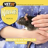 VETIQ Tropical Nibblots Small Animals 30 g Pack of 8 Treats view 6
