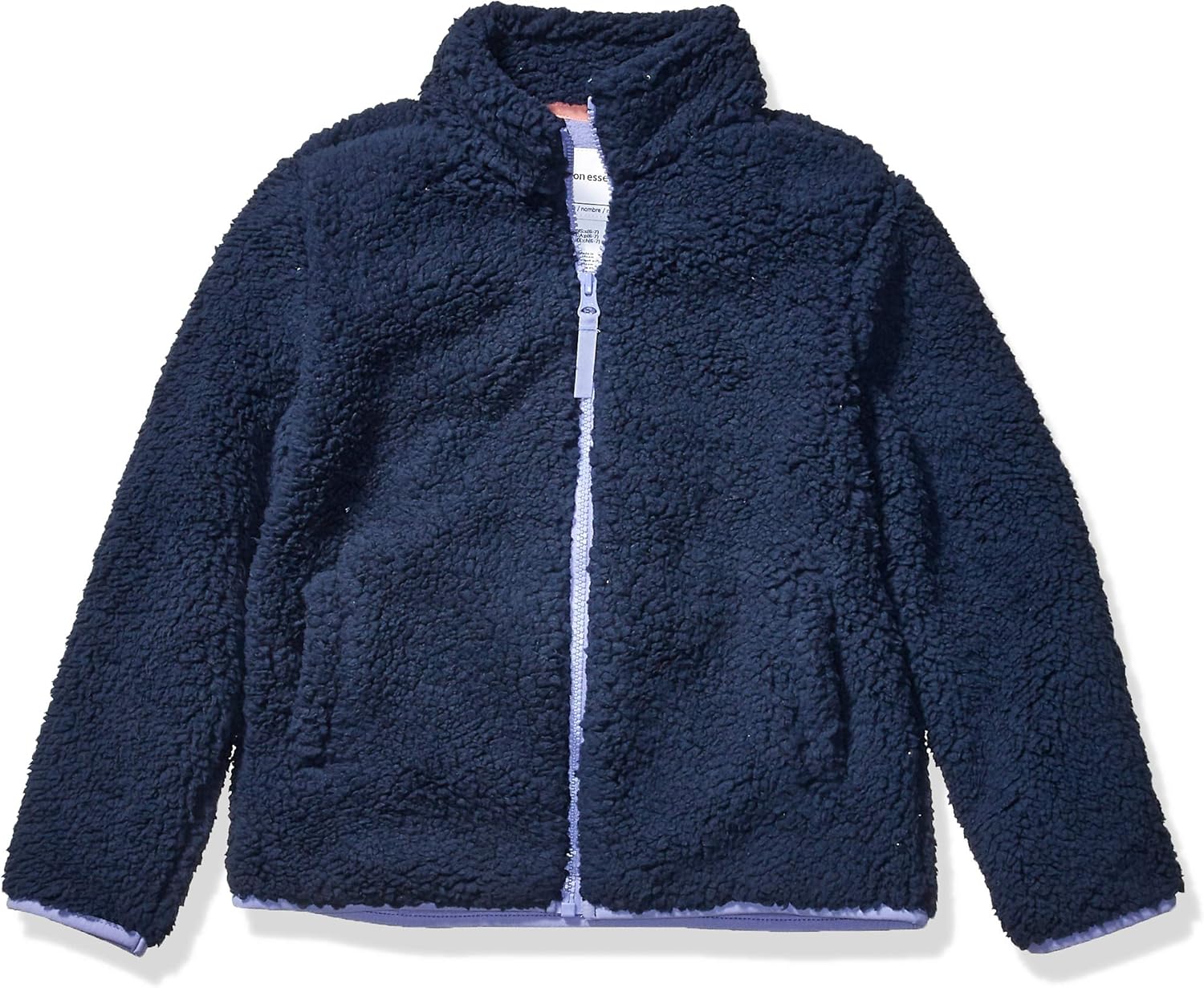 Produktbild Amazon Essentials Mädchen Girls Polar Fleece Jacke Jacket mit Reißverschluss verwaschenes marineblau, in 7 Farben für 2-13 Jahre Foto