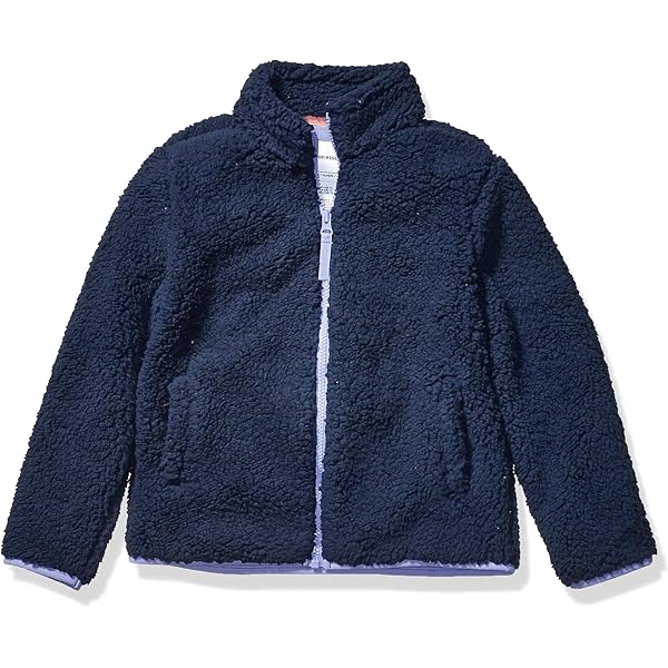 Trollkids Manteau Fille - Stavanger - Plum/Navy