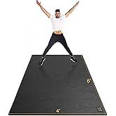 GXMMAT Large Exercise Mat 6
x4
/6
x5
/6
x6
(7mm), Thick Workout Mats for Home Gym Flooring, Extra Wide Non-Slip Durable Cardi