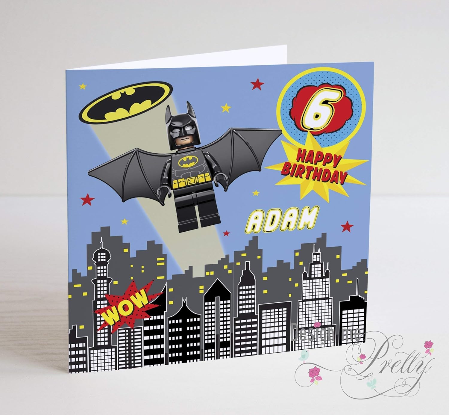 Batman Personalised Birthday Card Amazon.co.uk Handmade