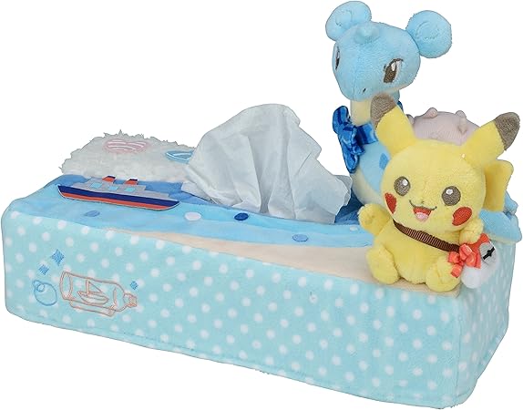 Amazon Co Jp ポケモンセンターオリジナル ティッシュボックスカバー ラプラスに乗って おもちゃ