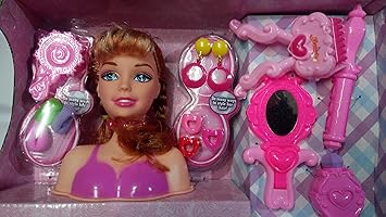 makeup and styling head