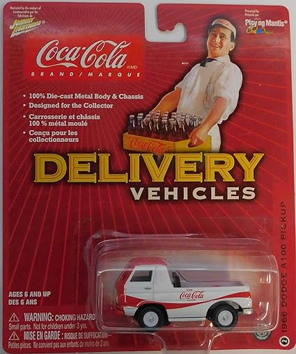 johnny lightning coca cola delivery vehicles