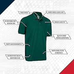 Premium Wear Men's Polo T-Shirts, High Moisture