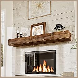 Avana Fireplace Mantel - Wall-Mounted Mantles for