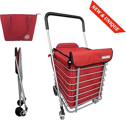 Caddie 4 roues amazon Clearance