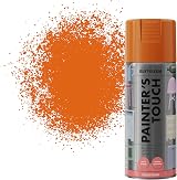 Rust-Oleum Painter's Touch Real Orange Gloss 400ml Spray Paint Aerosol
