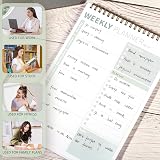 Thboxes Undated Weekly Planner Pad 52 Sheets 25x17cm 100GSM Thick Paper view 6