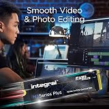 Integral 2TB M.2 2280 NVMe PCIe Gen4 SSD 4850MB/s R 4400MB/s W view 4