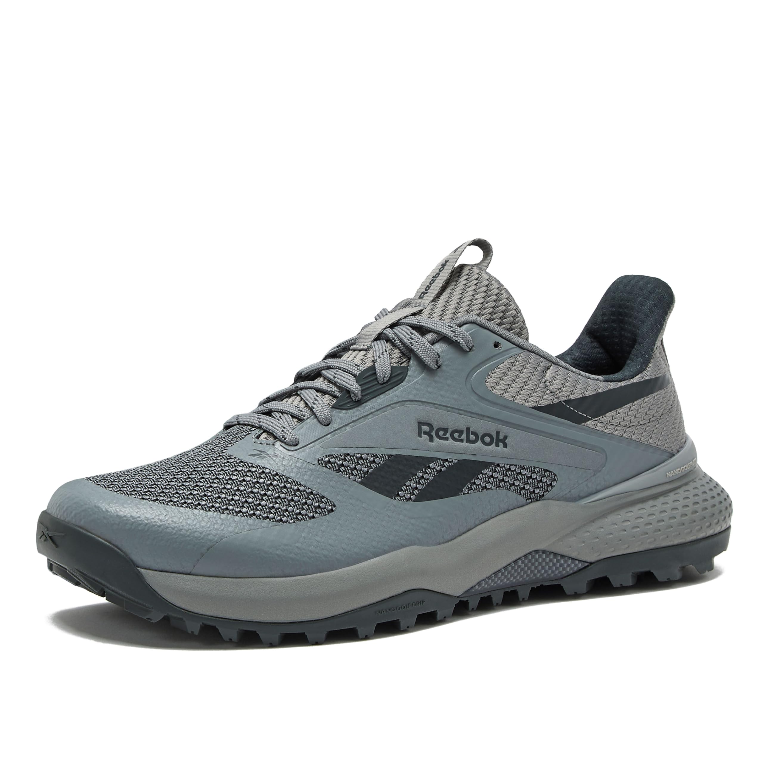 Reebok Nano Golf Spikeless Mens Golf Shoes, Grey4/Grey6, 9.5