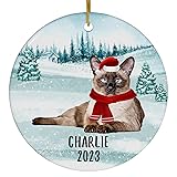 Santa Hat and Scarf Welcome Winter Chestnut Point