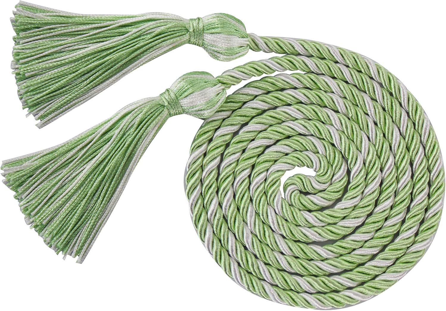 GraduationMall Graduation Honor Cord 68" SagegreenWhite