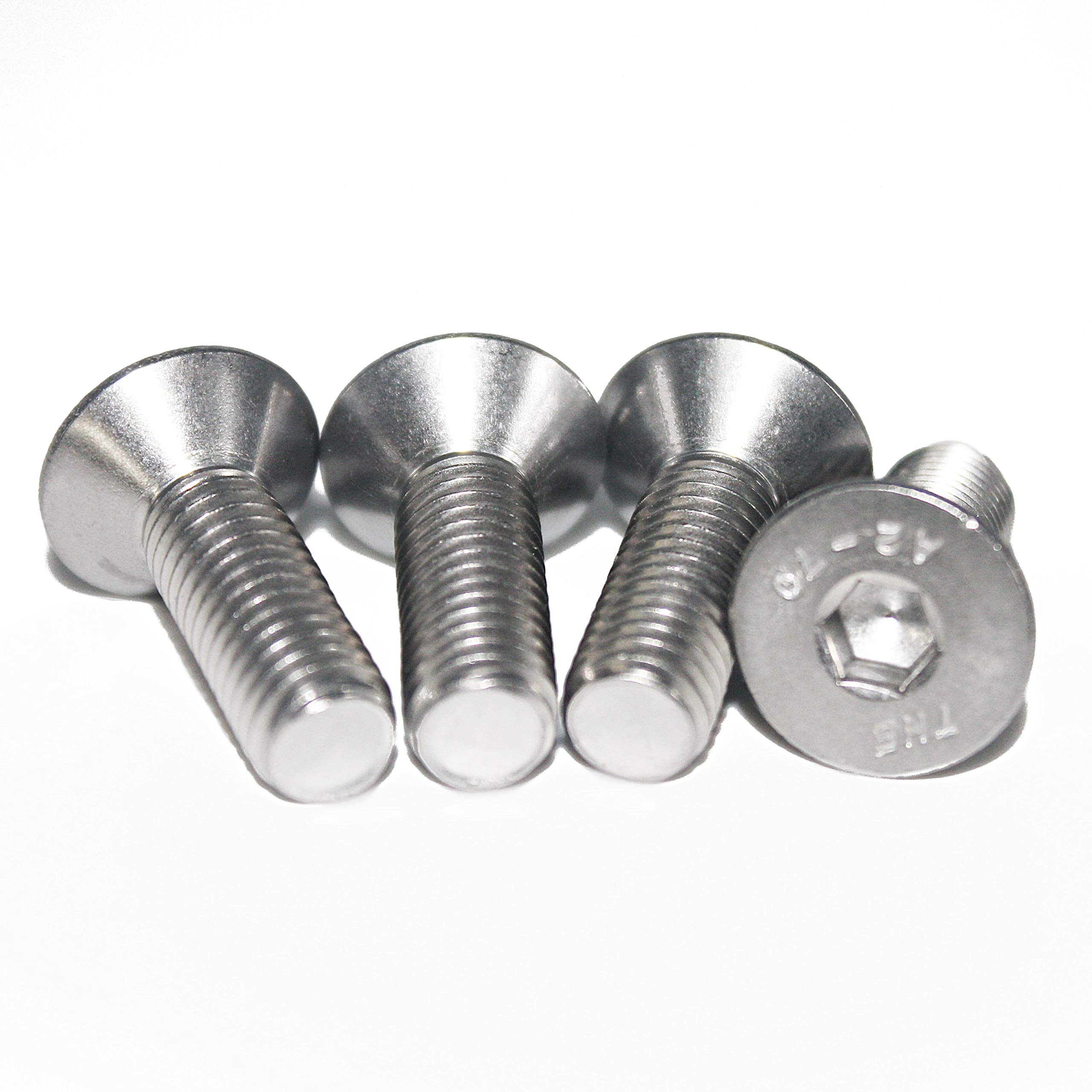 M8 ISO 10642 A2 V2A Countersunk Hex Machine Screws DIN 7991