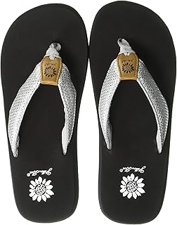 yellow box elephant flip flops