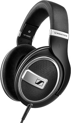 Sennheiser hd 599 - fones de ouvido abertos, edição especial, preto, com fio