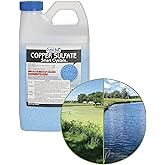 Crystal Blue Copper Sulfate Algaecide - Granular Aquatic Grade Copper Sulfate for Pond Algae Control - 5 Pounds
