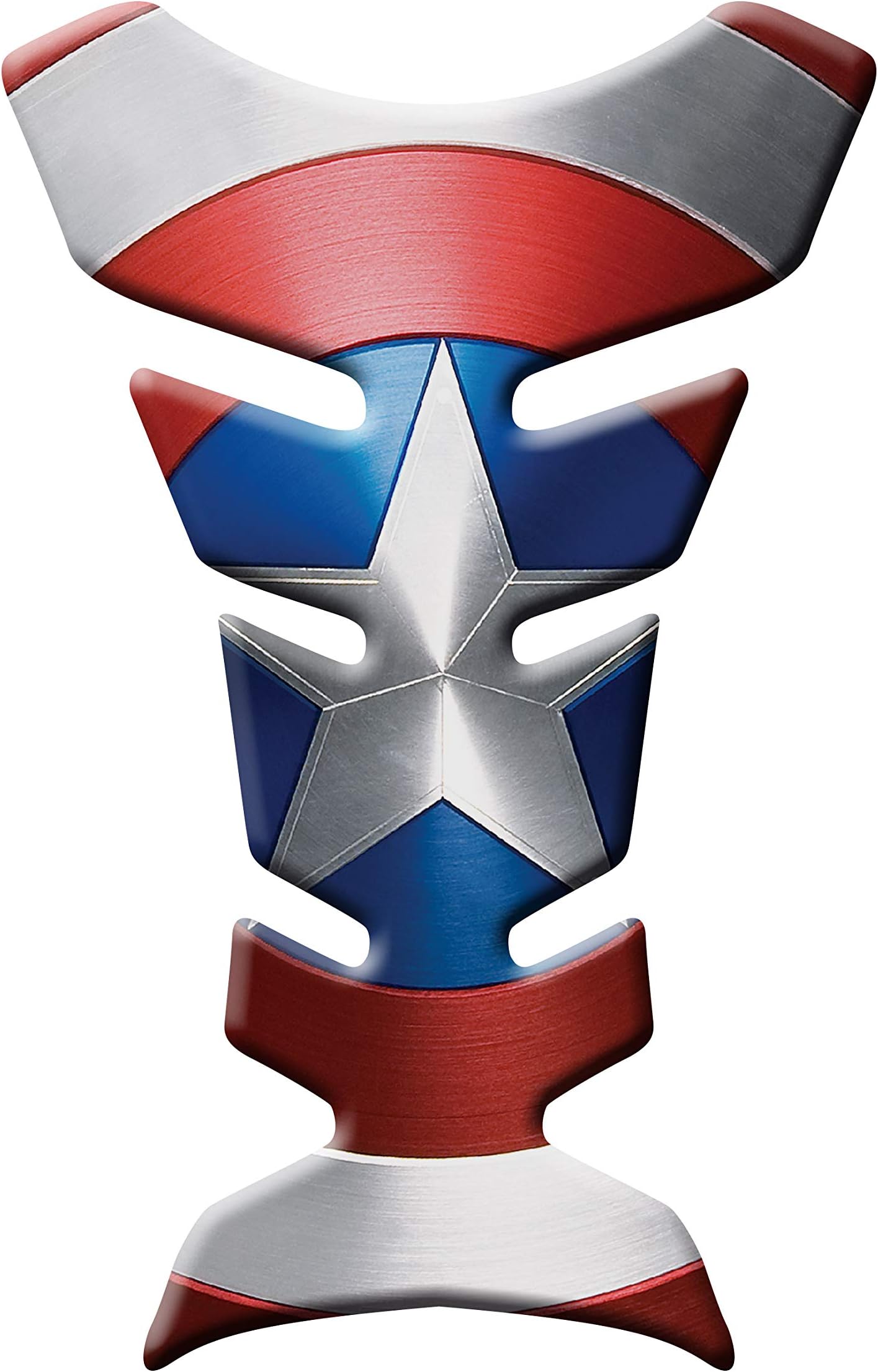 MOTORCYCLE TANK PROTECTOR PAD CAPTAIN AMERICA - UNIVERSAL