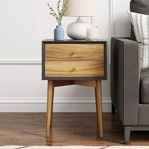Amazon Com Nathan James 32703 Harper Mid Century Side Table 2