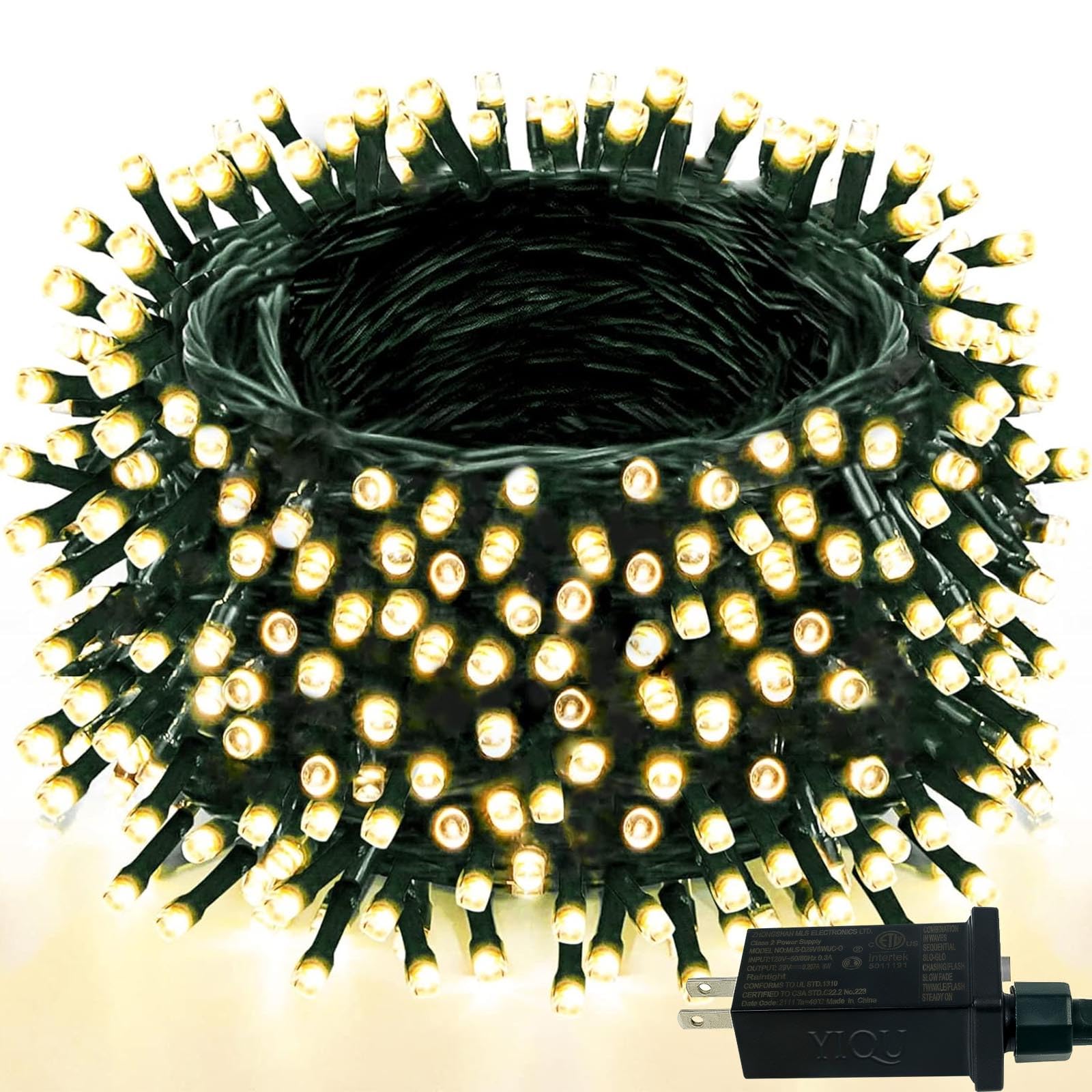 Super-Long 165FT 500 LED Christmas Tree Decor