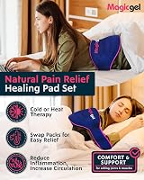 Magic Gel Ice Pack for Back Pain Relief | 2 Pack Lower Back Gel Wrap view 2