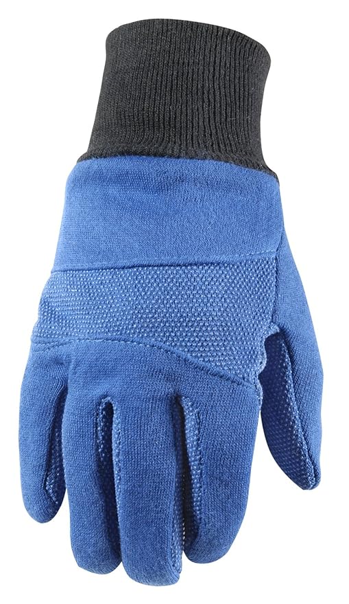 Wells Lamont Work Gloves, Hob Nob Dotted Stretch Jersey, Small (842S