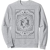 Zodiac Sign Pisces Birthday Present Astrology Pisces Sweatshirt