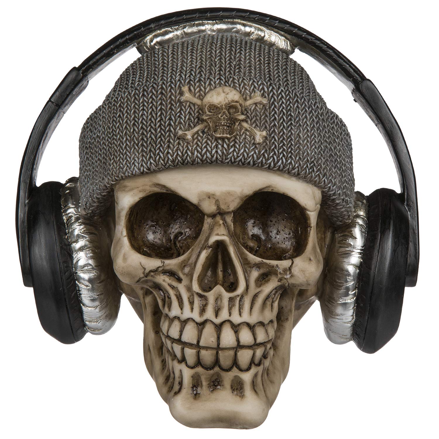 MIK funshopping Skull Box with Hat and Headphones
