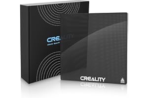 AYSTKNIET Creality Ender 3 Glass Bed Upgraded Platform, 235x235x4mm 3D Printer Tempered Glass Build Plate Surface for Ender 3 / Ender 3 Pro/Ender 3 V2/ Ender 5/ Ender 5 Pro/Ender 3 S1