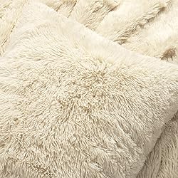 Lush Decor Emma Soft Fluffy Faux Fur Oversized