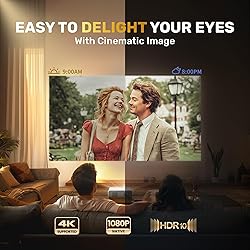 Aurzen EAZZE D1 Smart Projector with WiFi and