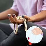 Tarini Gallery Tulsi Holy Basil Mala Beads & 2 Japa Bags Set view 7